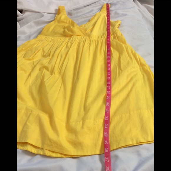 Calvin Klein Cute Bright Yellow Sundress Size 14 - Picture 12 of 12